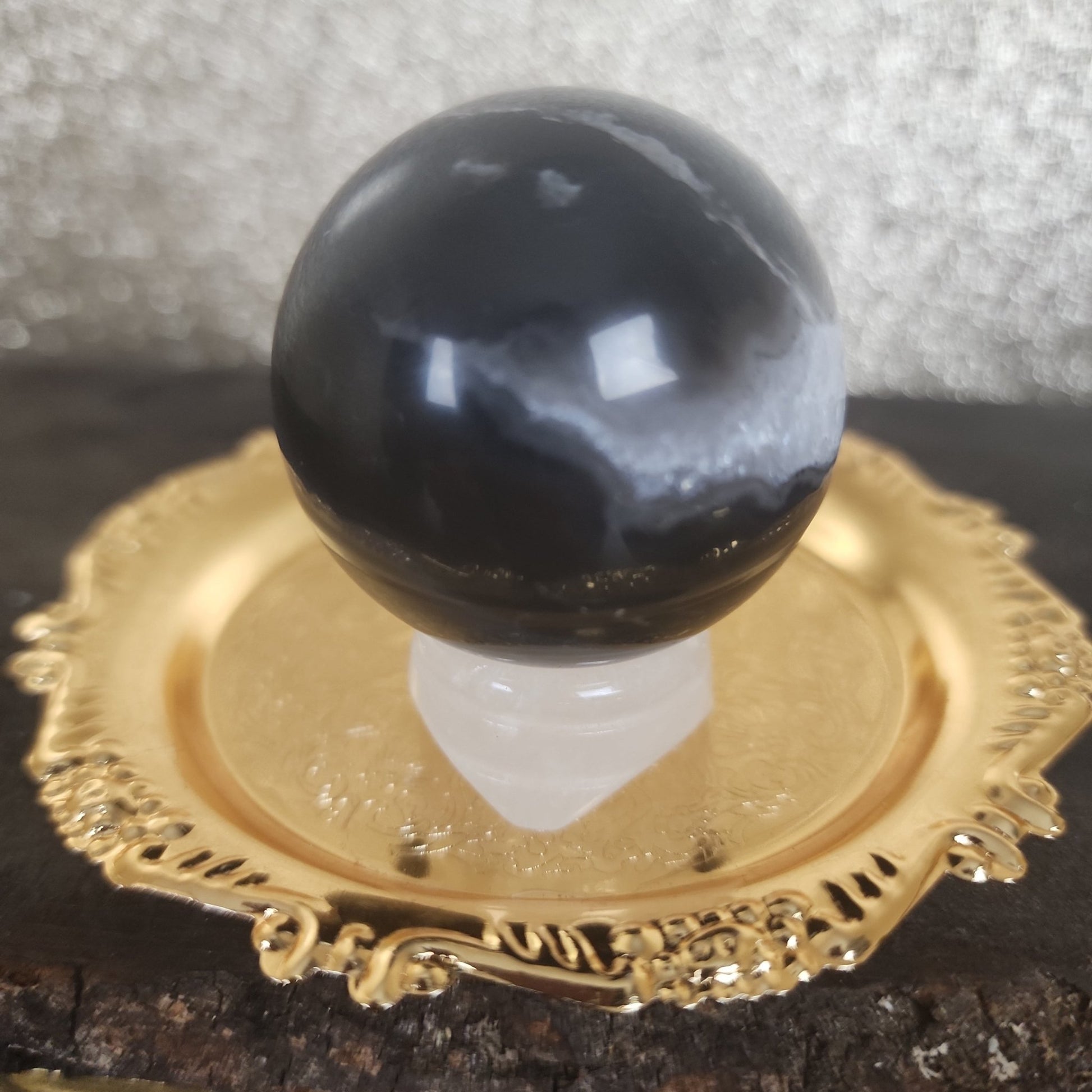 Volcanic Agate Sphere - MagicBox Crystals