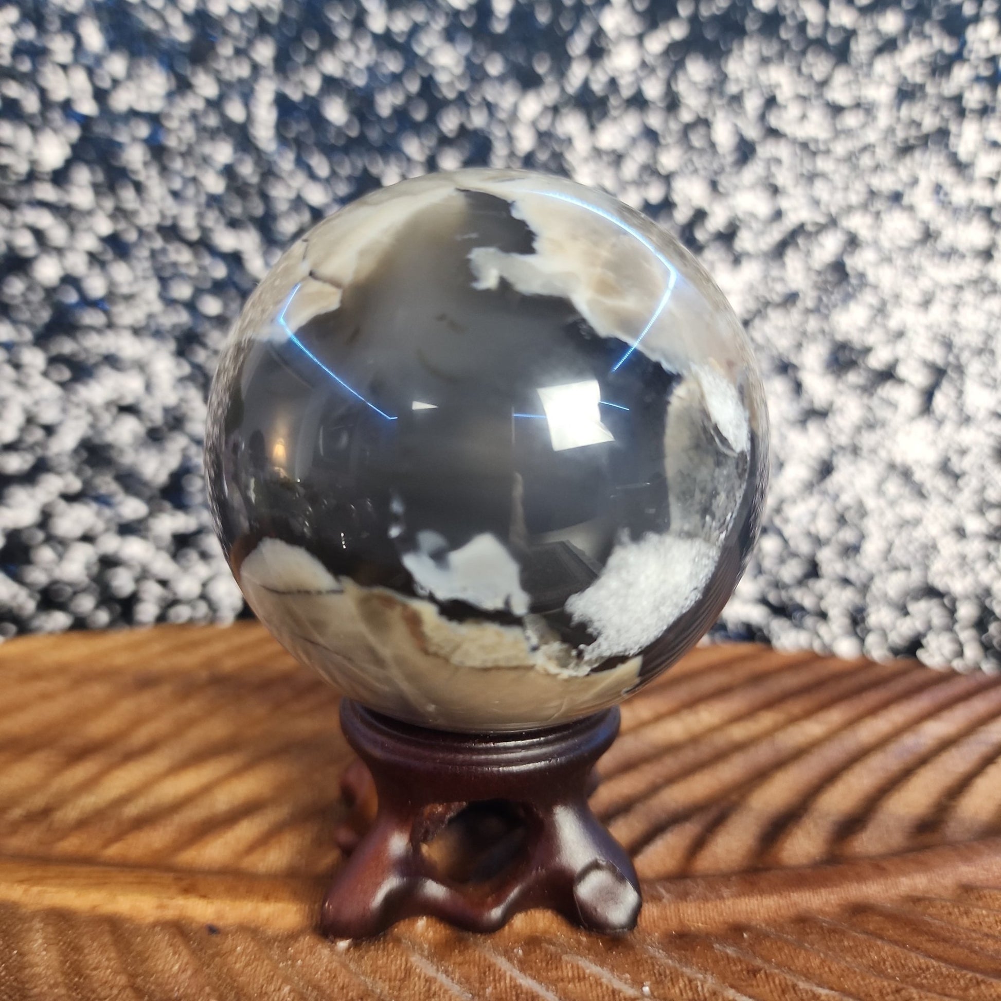 Volcanic Agate Sphere - MagicBox Crystals