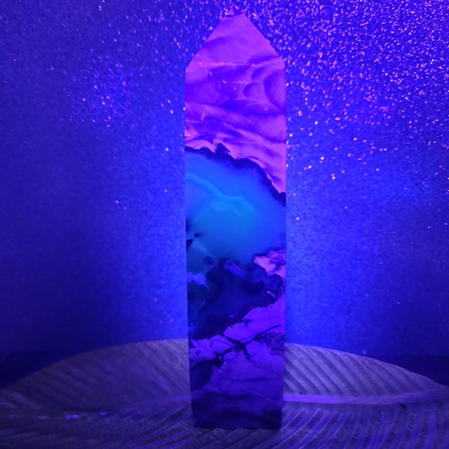 Volcanic Agate Tower - MagicBox Crystals