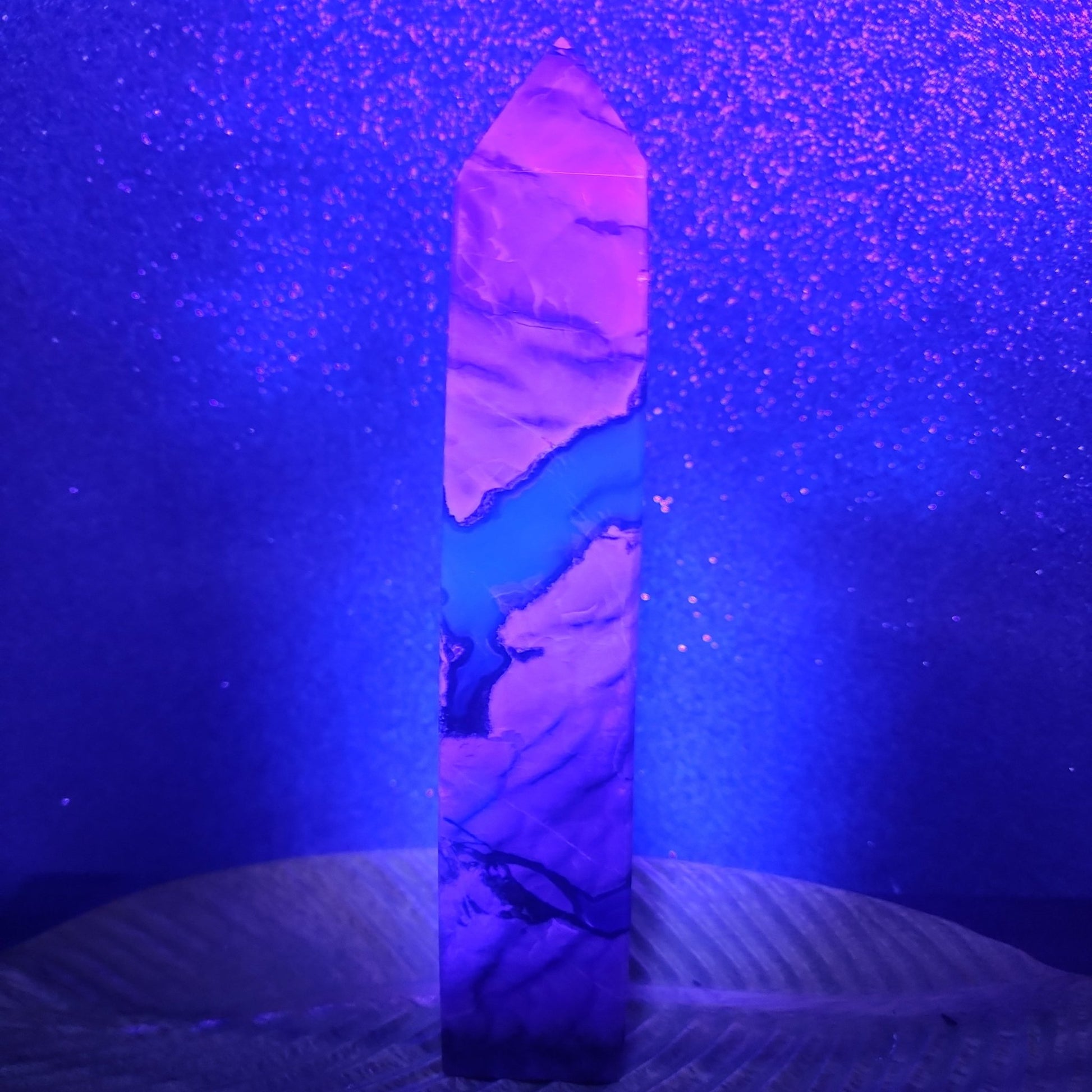 Volcanic Agate Tower - MagicBox Crystals