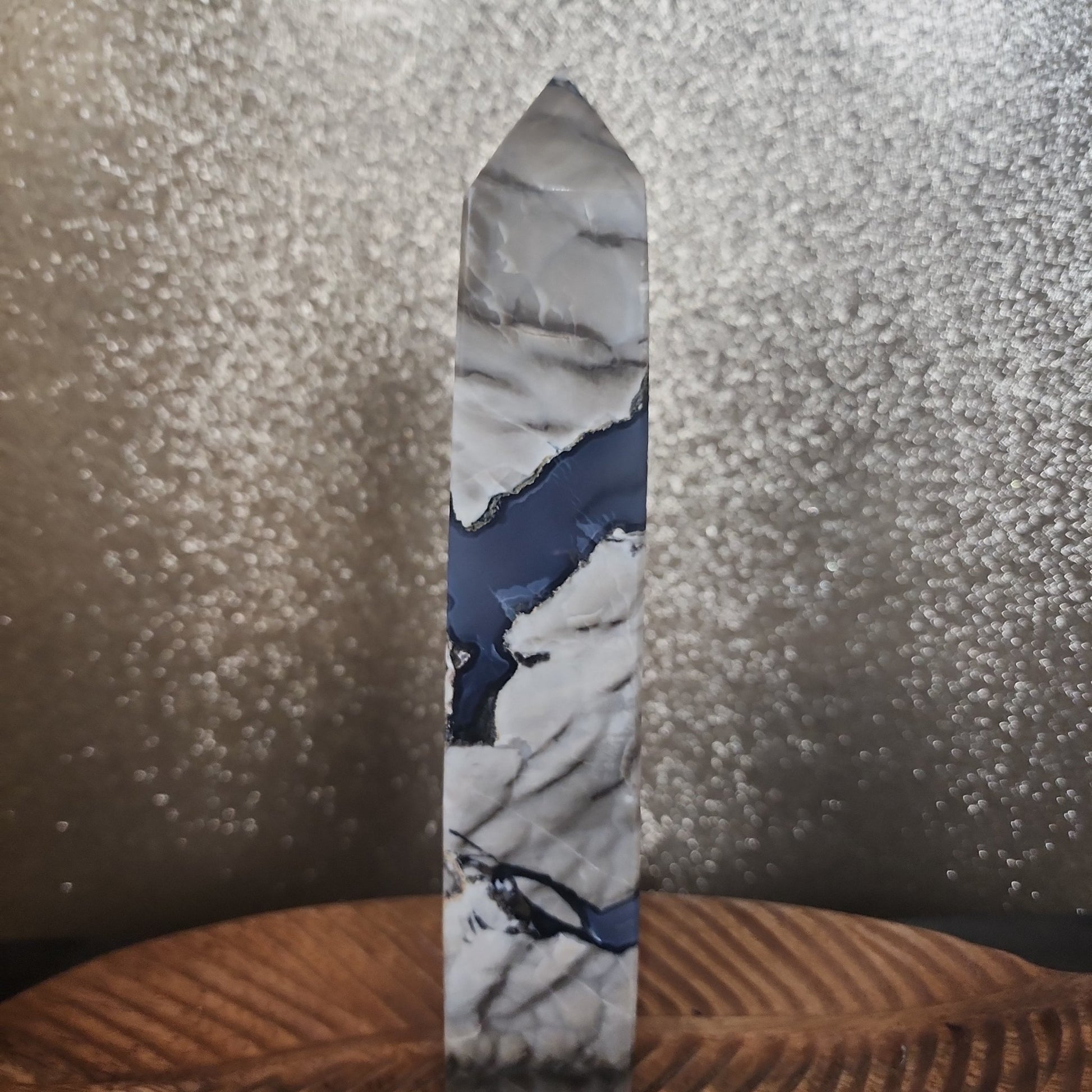 Volcanic Agate Tower - MagicBox Crystals