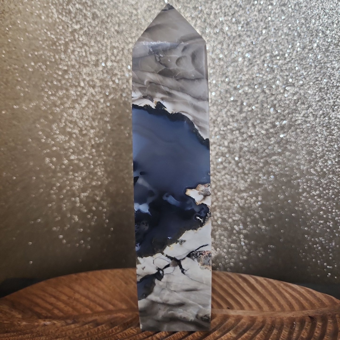 Volcanic Agate Tower - MagicBox Crystals