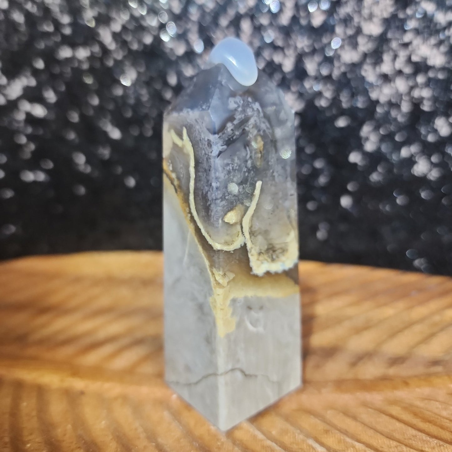 Volcanic Agate Tower - MagicBox Crystals