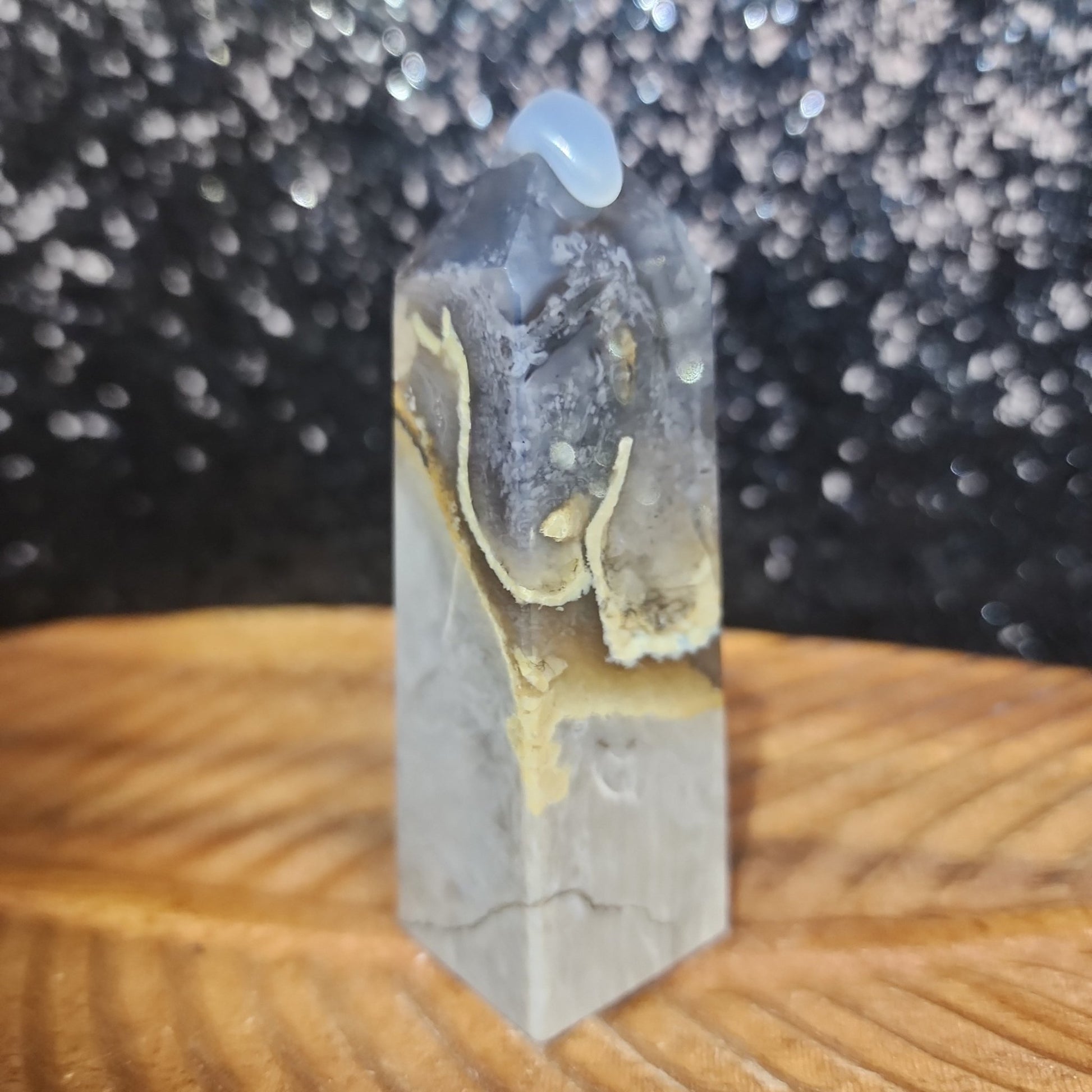 Volcanic Agate Tower - MagicBox Crystals