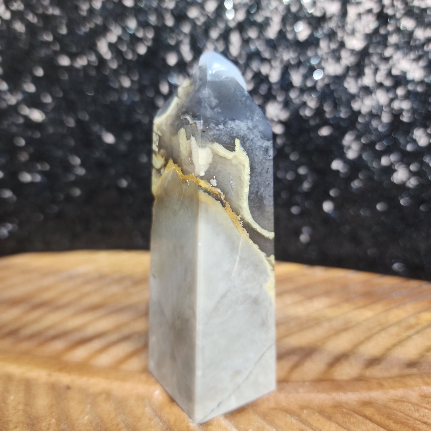 Volcanic Agate Tower - MagicBox Crystals