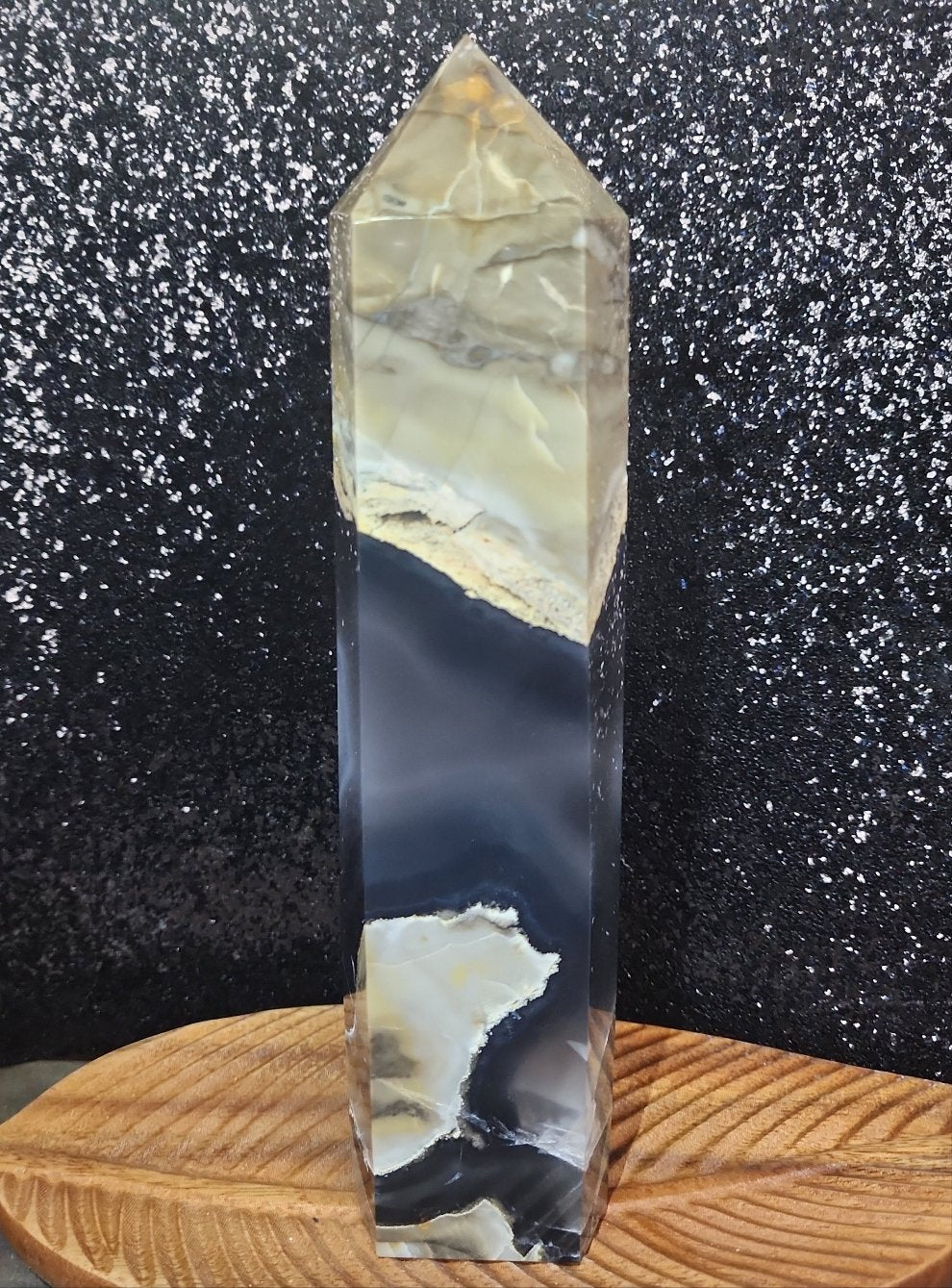 Volcanic Agate Tower - MagicBox Crystals