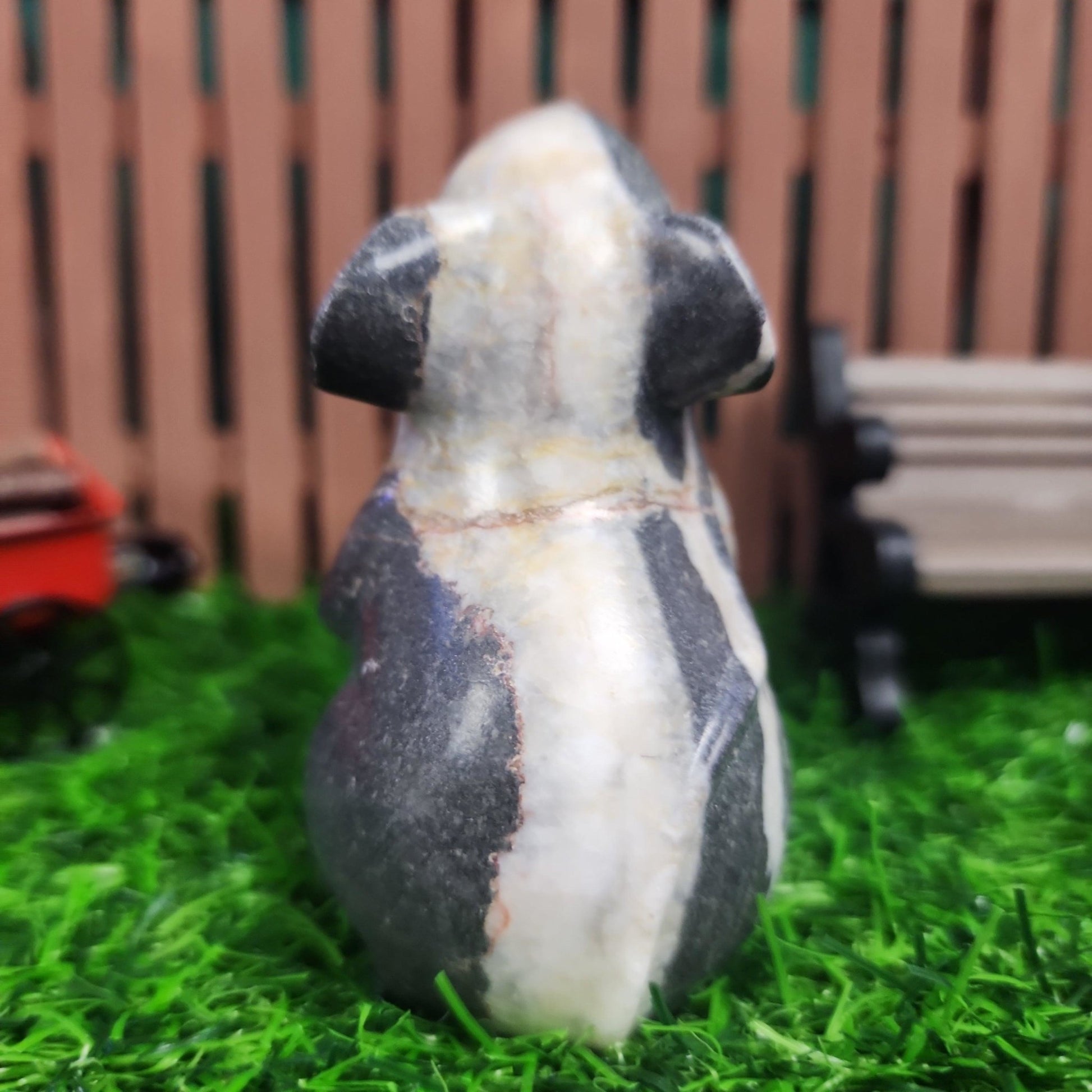 Zebra Marble Mouse - MagicBox Crystals