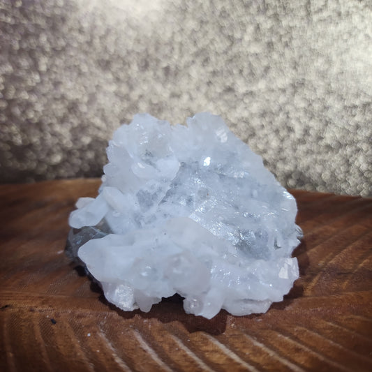 Clear Quartz Specimen w/ Pyrite