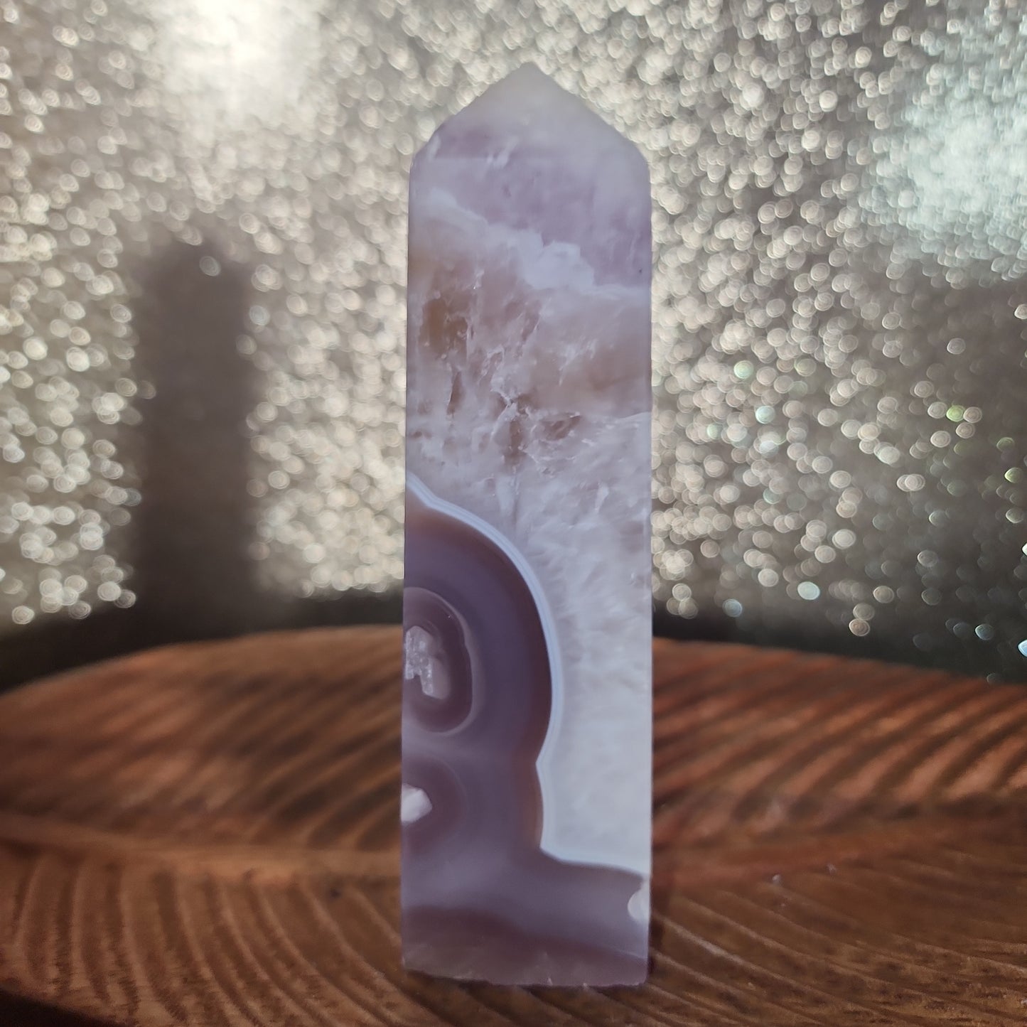 Amethyst Agate Tower