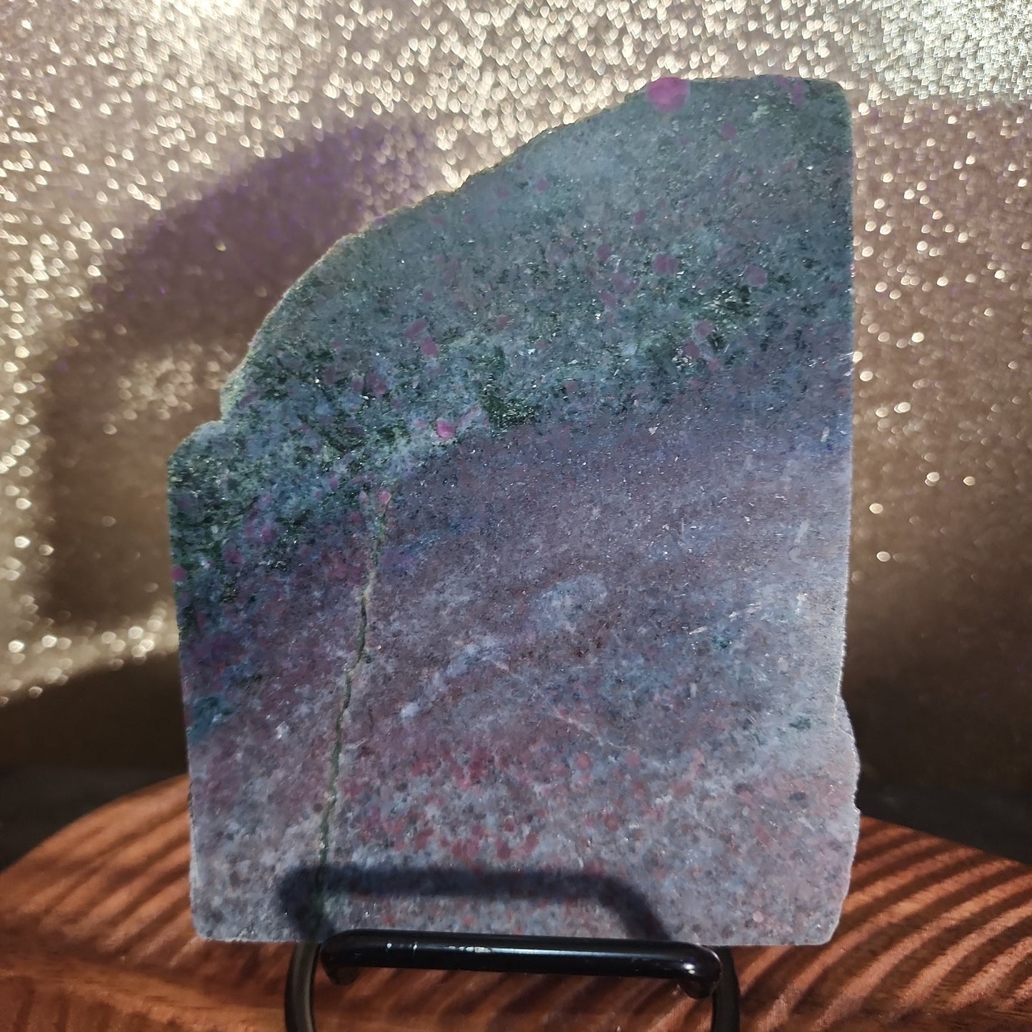 Ruby in Kyanite Slab