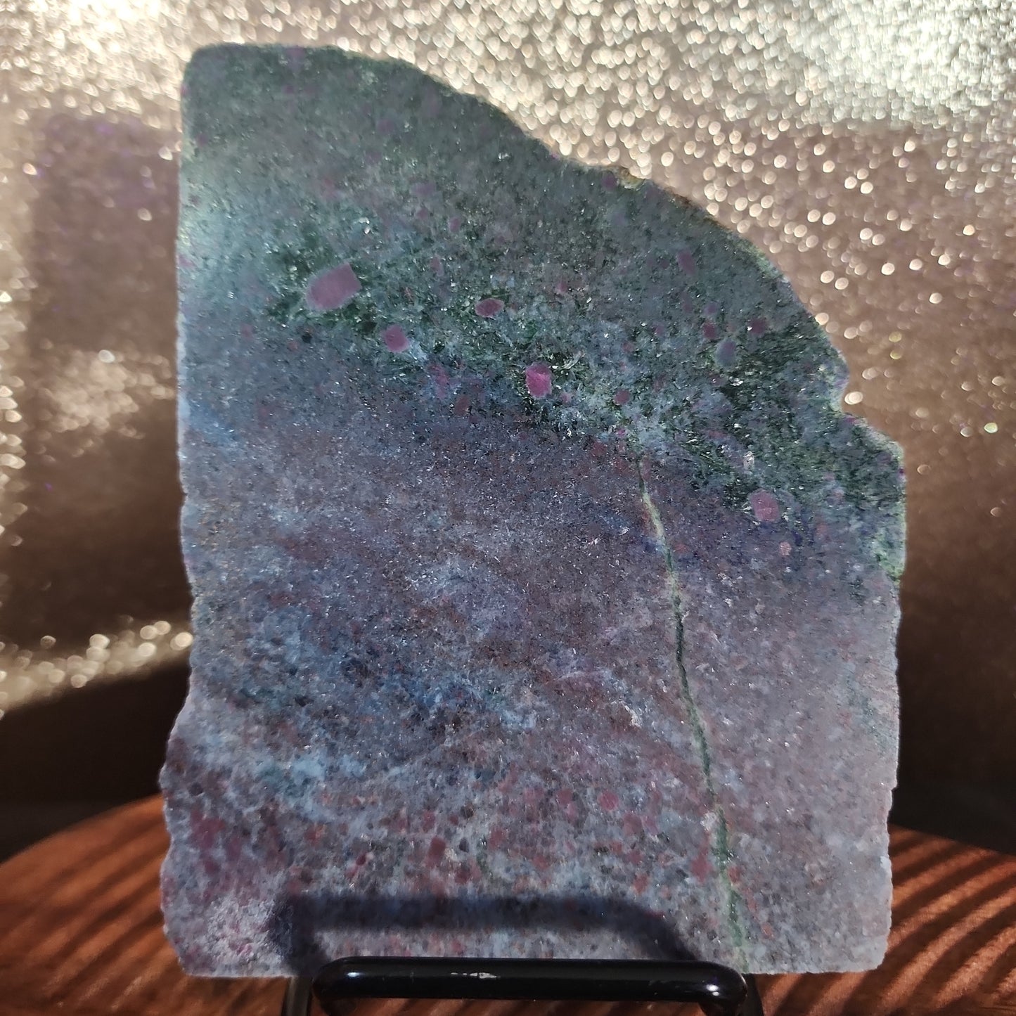 Ruby in Kyanite Slab