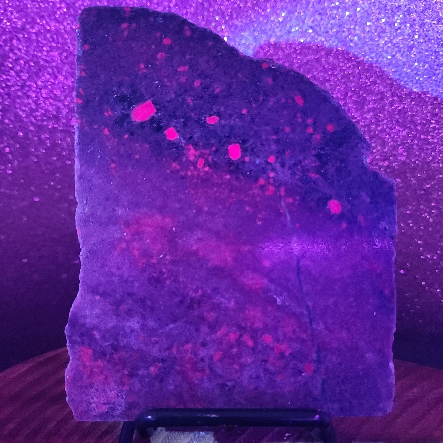 Ruby in Kyanite Slab