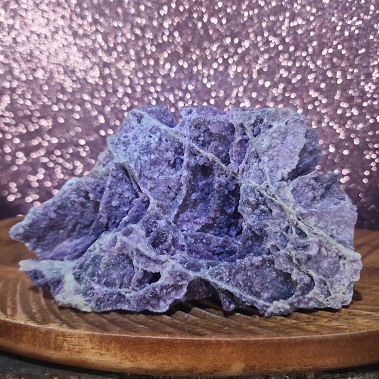 Raw Purple Sphalerite Freeform