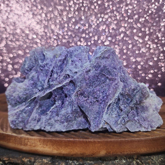 Raw Purple Sphalerite Freeform