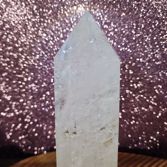 Clear Quartz Tower