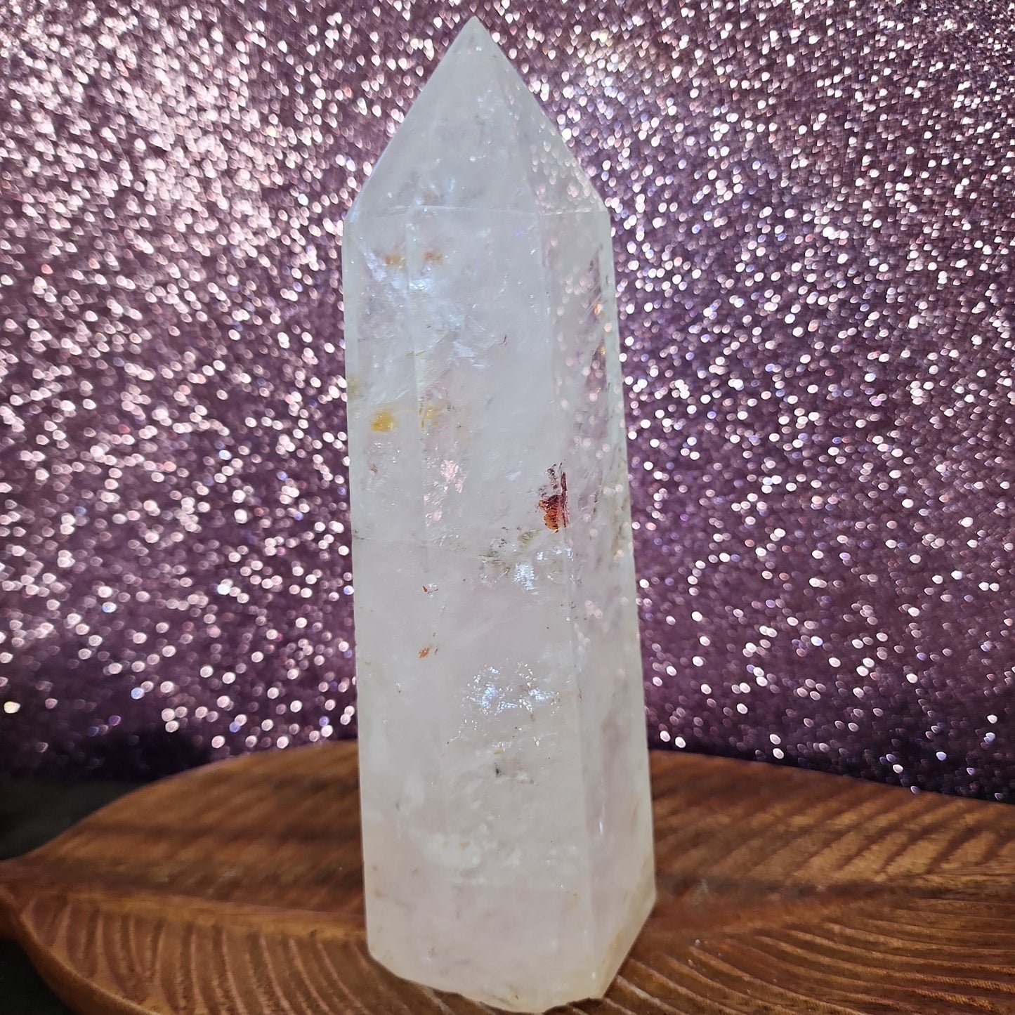 Clear Quartz Tower