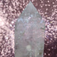 8.5in 2.97lbs - Clear Quartz Tower