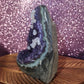 2.4lbs - Amethyst Geode w/ Calcite