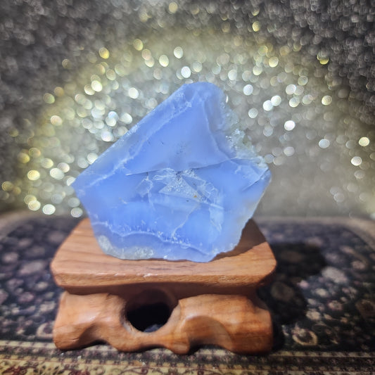 Blue Lace Agate Raw Freeform