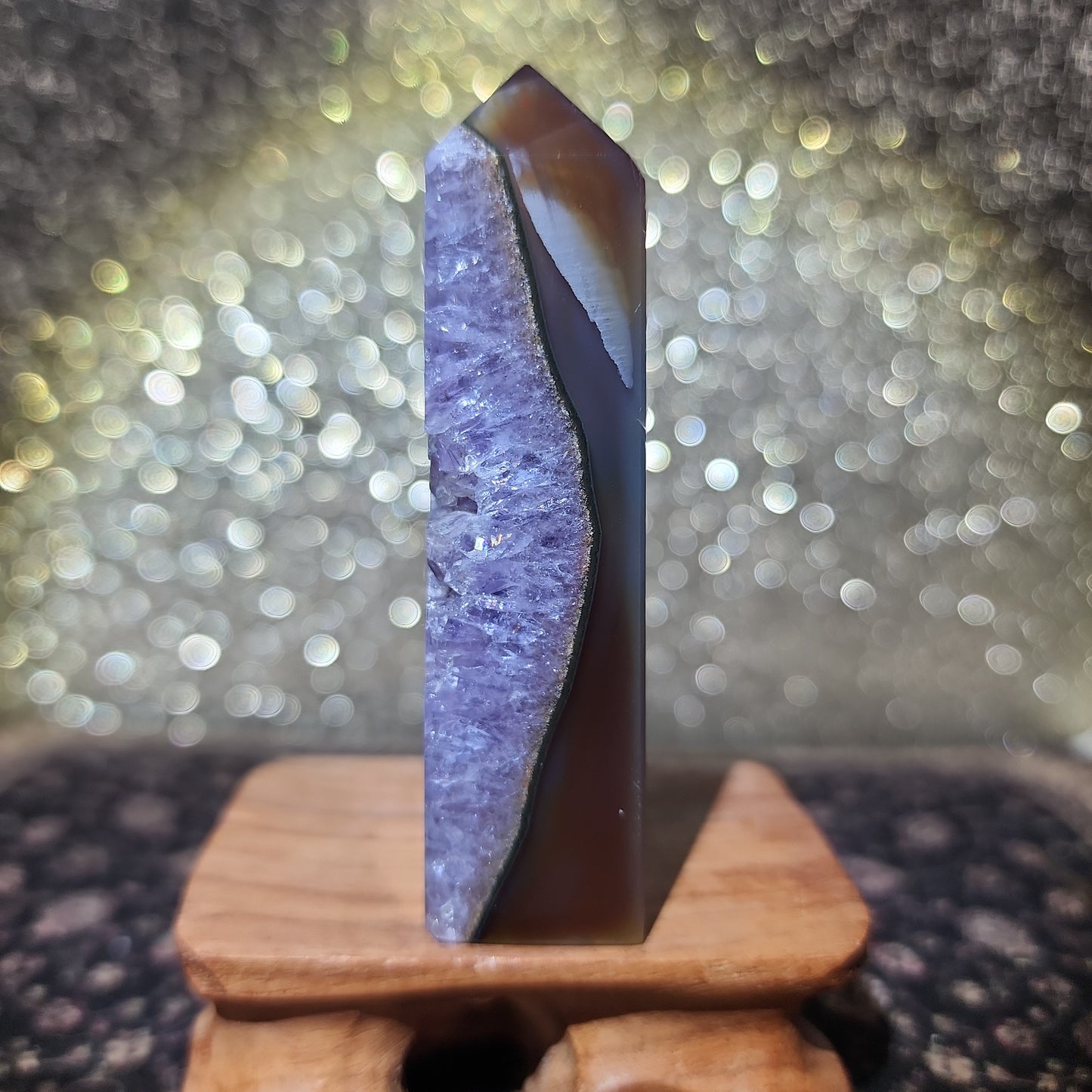 Amethyst Agate Tower