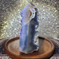 Amethyst Orca Agate Tower