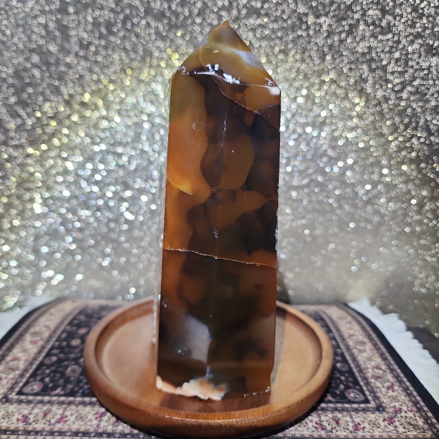 Carnelian Agate Tower