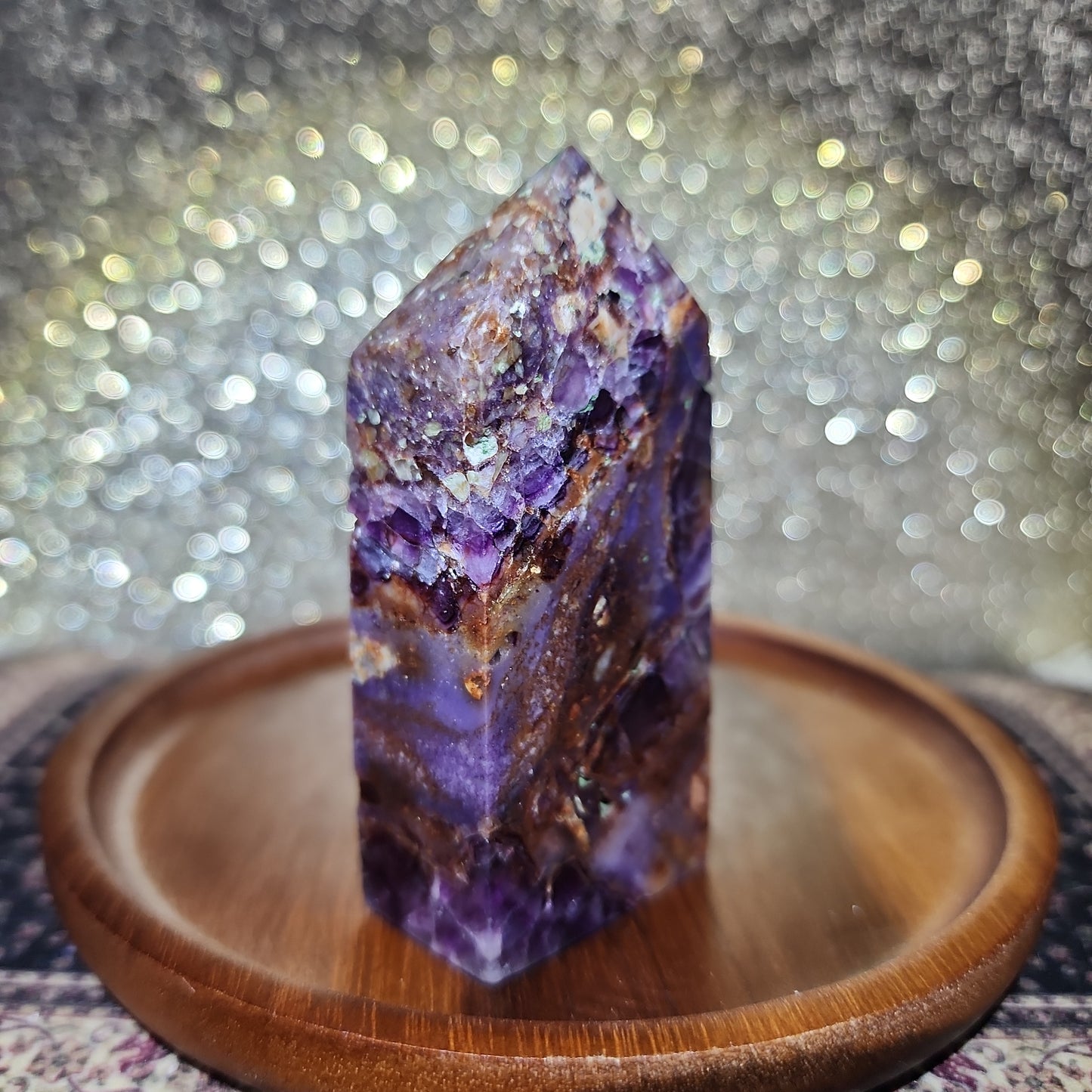 Amethyst Fluorite Tower