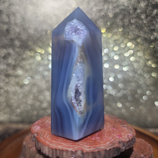 Amethyst Agate Tower