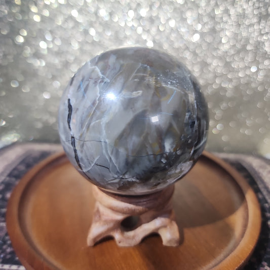 Volcanic Agate Sphere