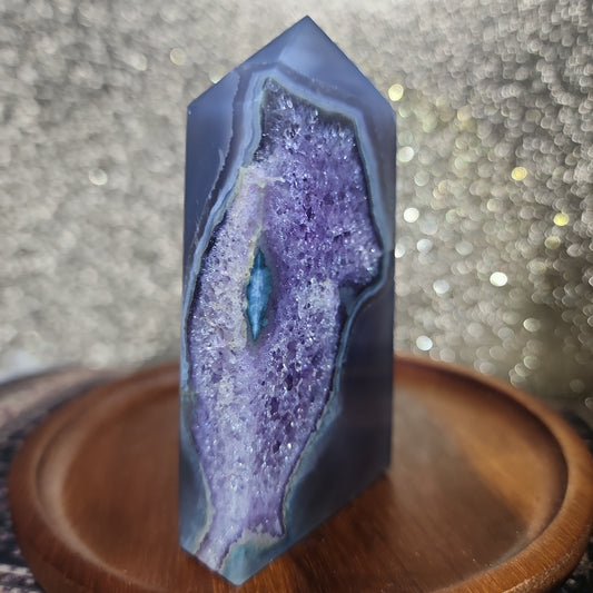 Amethyst Agate Tower