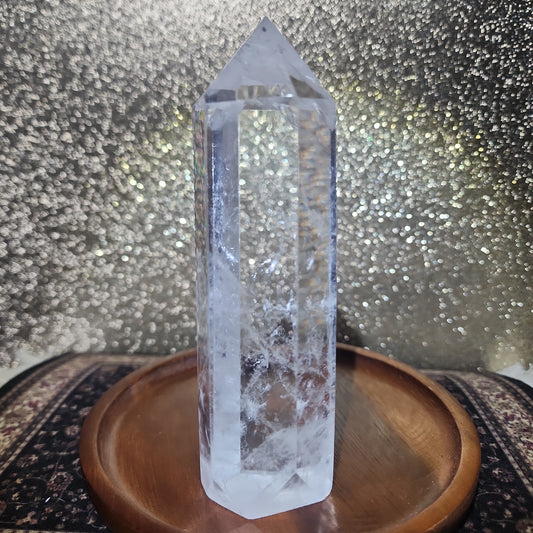 Clear Quartz Tower