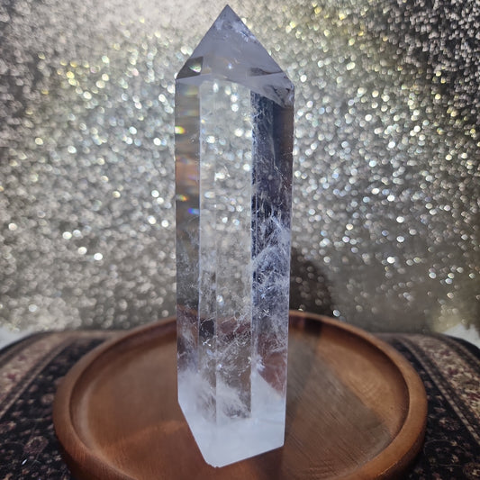 Clear Quartz Tower