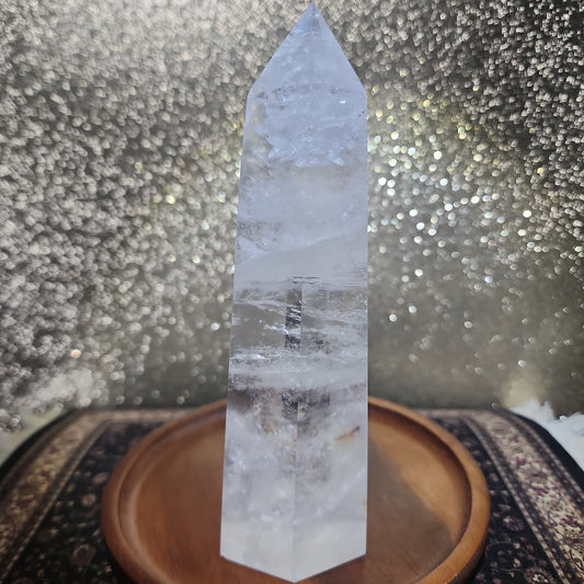 6in - Clear Quartz Tower