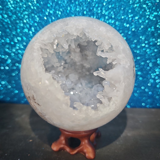 Druzy Agate Sphere