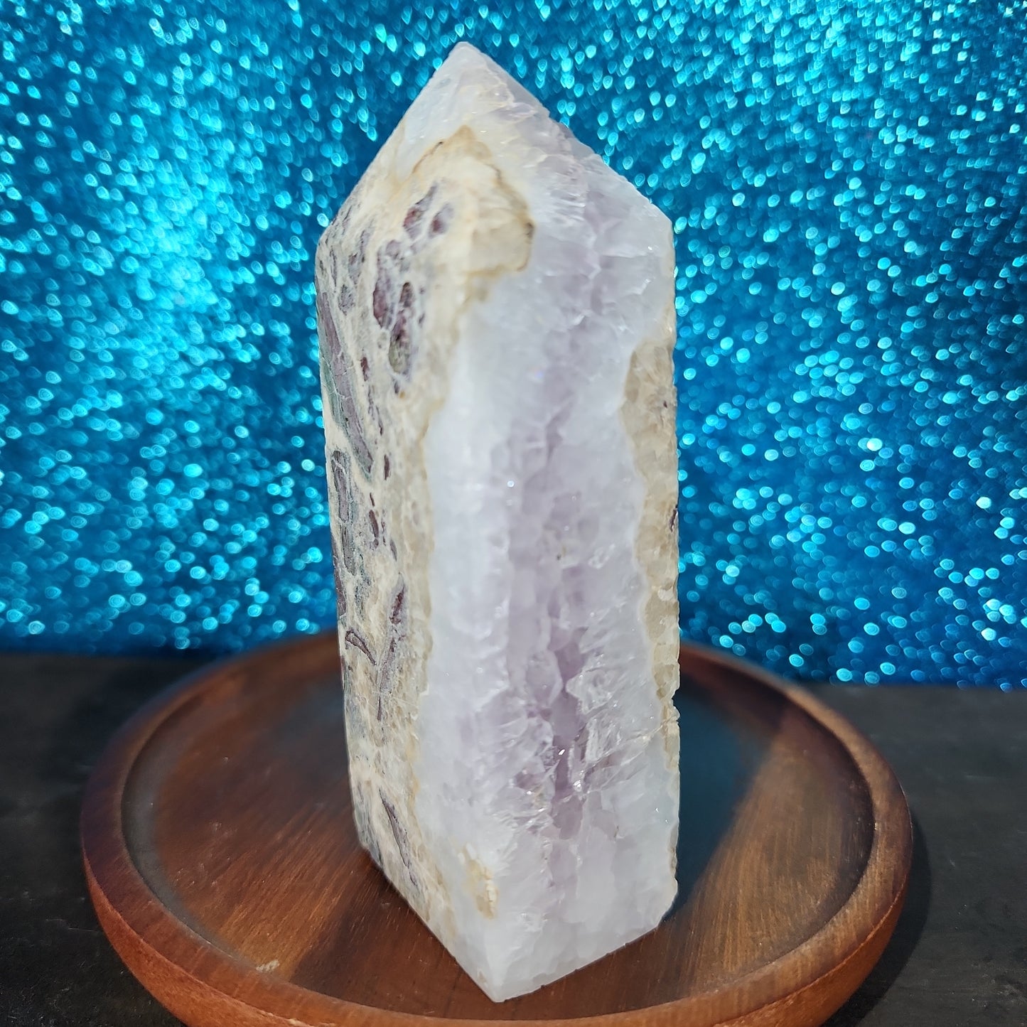 Amethyst Agate Calcite Tower