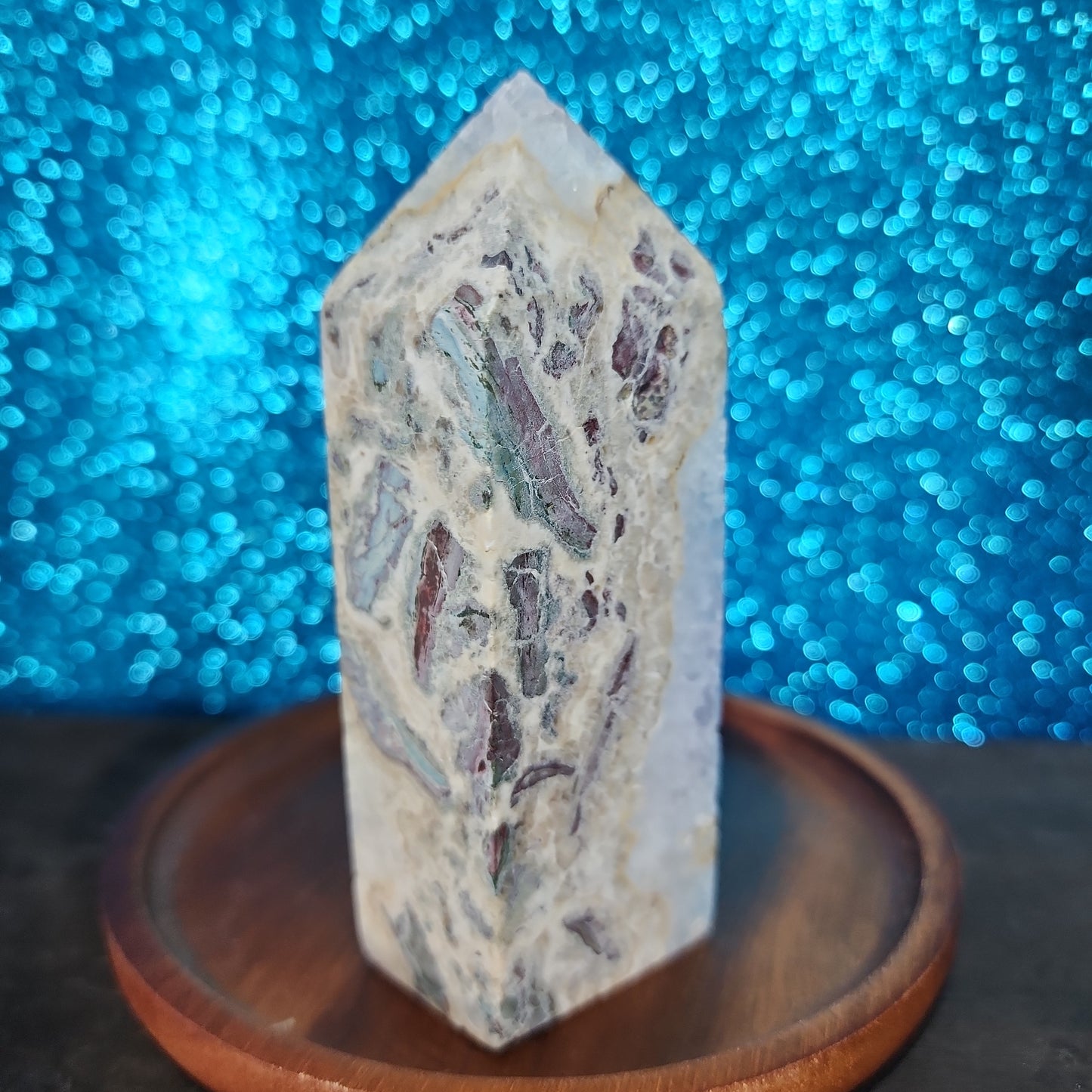 Amethyst Agate Calcite Tower