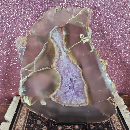 Amethyst Agate Slab