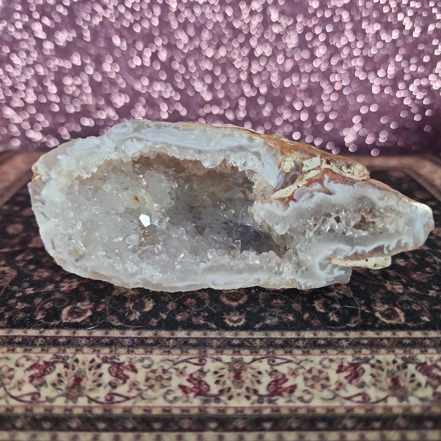 Sugar Druzy Geode