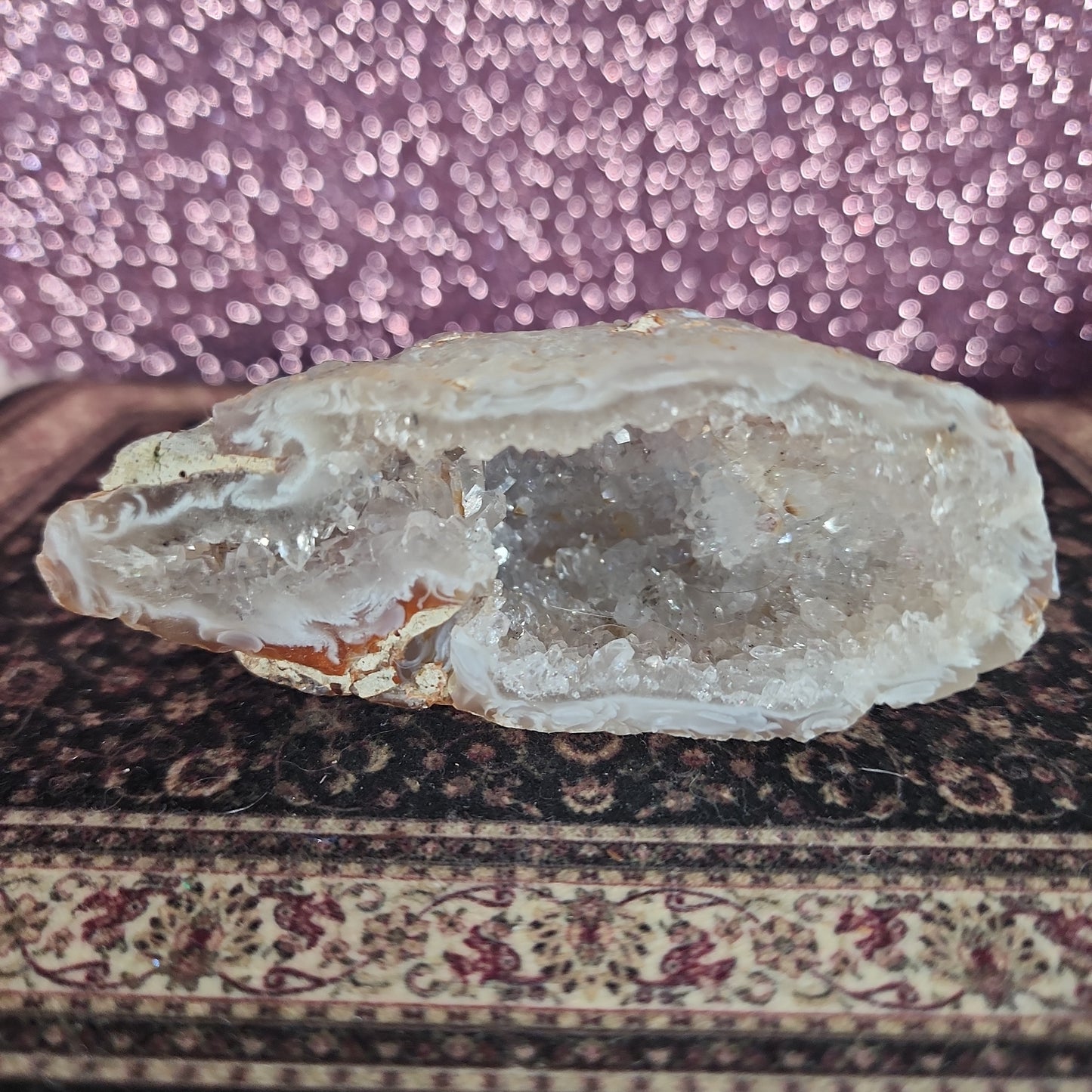 Sugar Druzy Geode