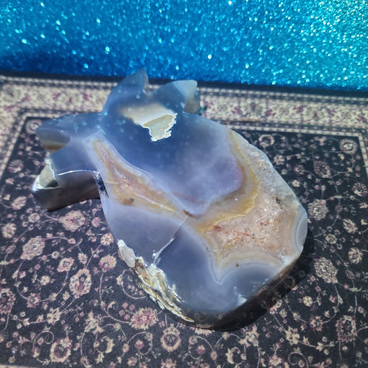 Agate Pineapple Carving