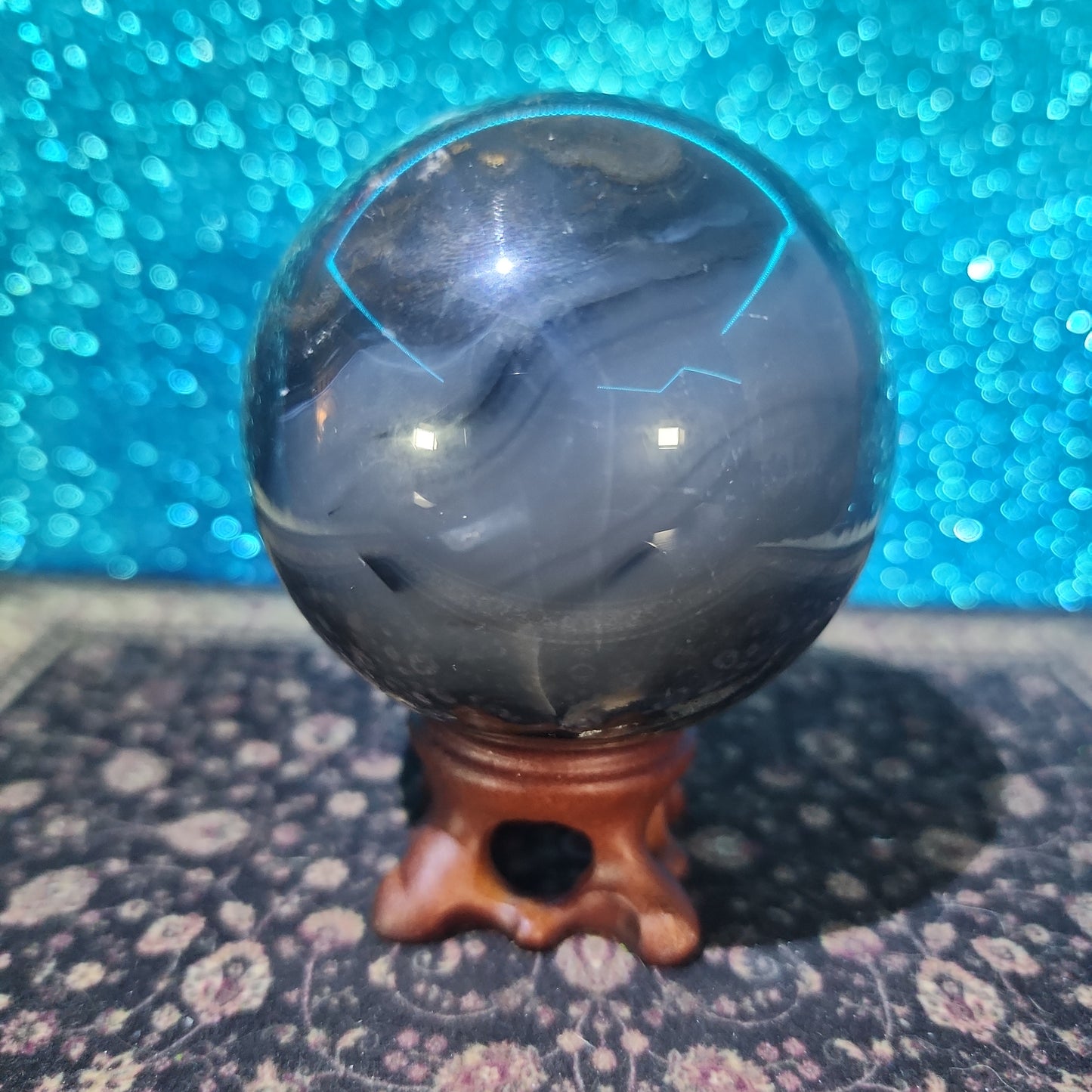 Volcanic Agate Sphere