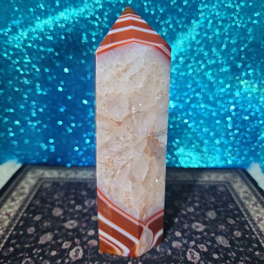 Carnelian Agate Tower