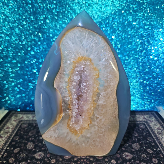 Agate Amethyst Spade