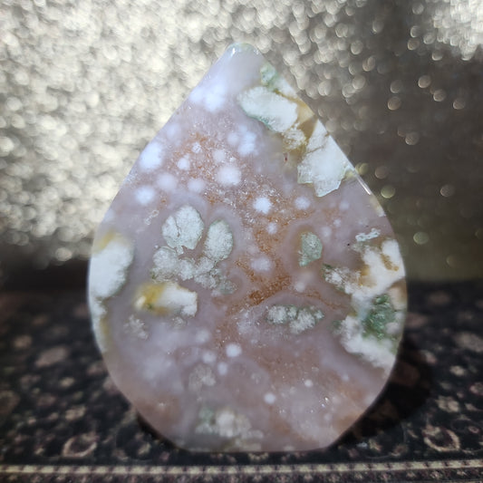 Flower Agate Spade Freeform