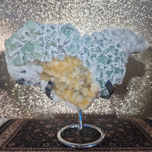 Sugar Druzy Xianghualing Fluorite