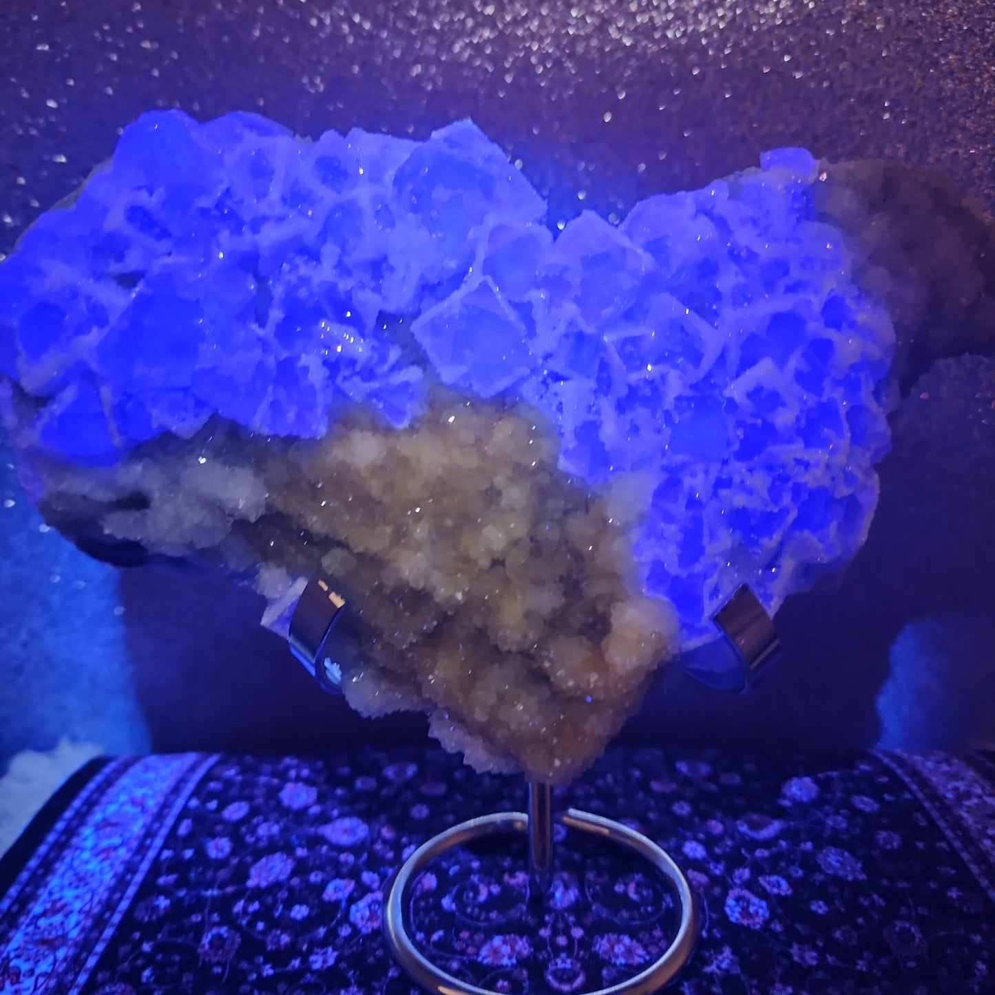 Sugar Druzy Xianghualing Fluorite