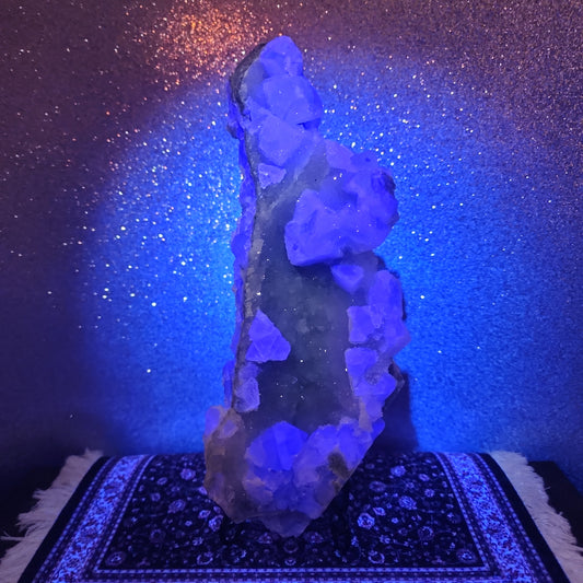 Sugar Druzy Xianghualing Fluorite