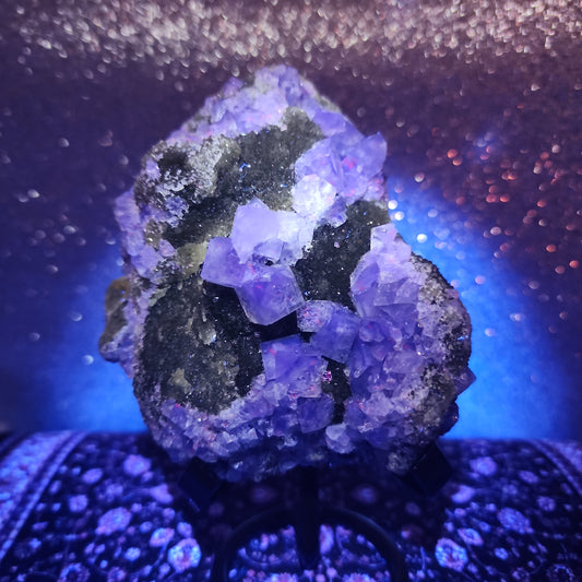 Sugar Druzy Xianghualing Fluorite