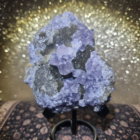 Sugar Druzy Xianghualing Fluorite