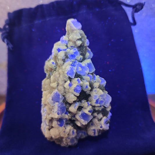 Sugar Druzy Xianghualing Fluorite